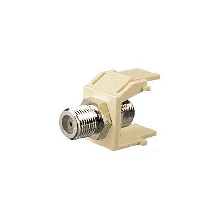 Allen Tel Versatap F-Connector Module, Ivory AT32F-09